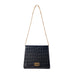 Monogram -  Embossed Croc Black