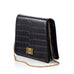 Monogram -  Embossed Croc Black