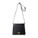 Monogram -  Embossed Croc Black