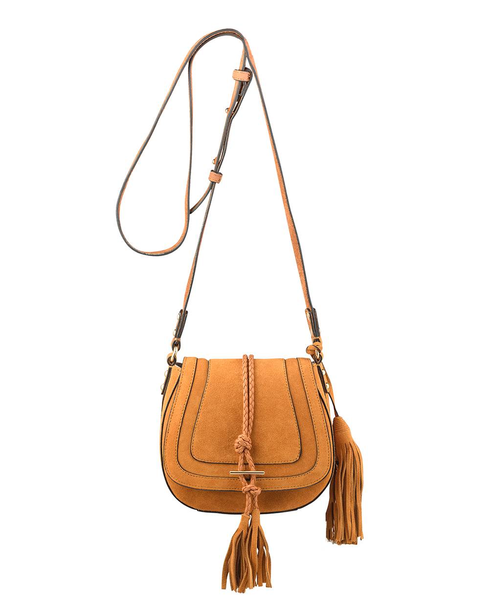 Boho Luxe Designer Saddle Bag inn Tan Suede – NIKKI WILLIAMS | HANDBAGS